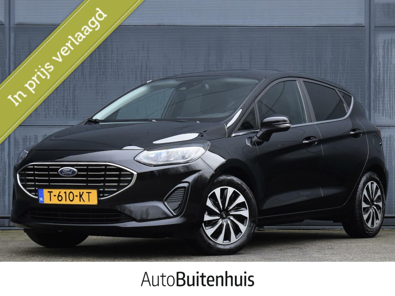 Ford Fiesta - 1.0 EcoBoost Hybrid Titanium X |KEYLESS START & ENTRY|CAMERA|CARPLAY|NAVI|LED|FABRIEKSGARA - AutoWereld.nl