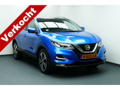 Nissan Qashqai - 1.3 160pk DIG-T N-Connecta 1-Eig. Panodak, 360 Camera, Clima, 18"LMV, Afn Haak 1500kg