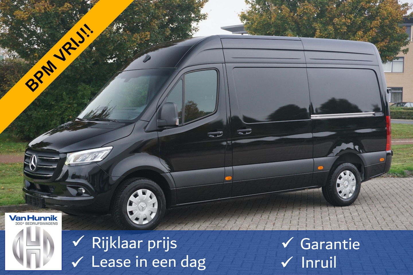 Mercedes-Benz Sprinter - 317CDI Pro L2H2 BPM VRIJ!! 10.25" Mbux Navi, Cam, 3.5T Trekhaak, LED 2x schuifdeur!! NR. 6 - AutoWereld.nl