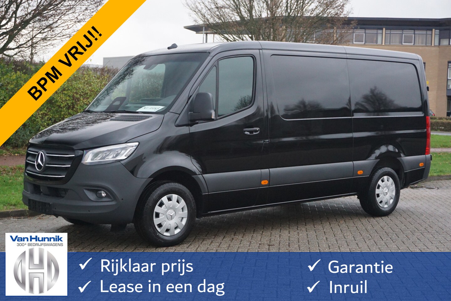 Mercedes-Benz Sprinter - 317CDI Pro L2H1 BPM VRIJ!! 10.25" Mbux Navi, Cam, Gev. Stoel, 3.5T Trekhaak, LED!! NR. 664 - AutoWereld.nl