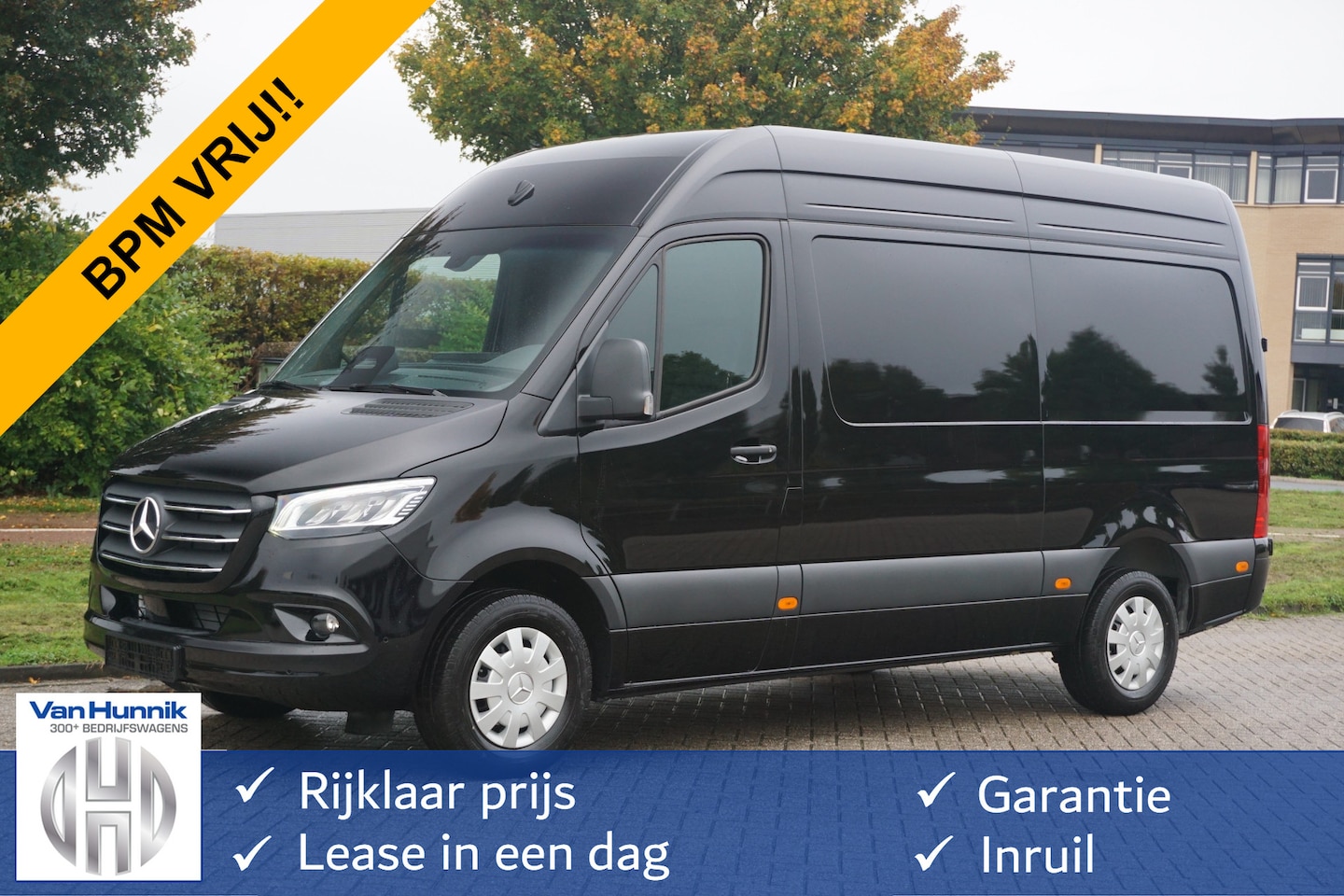 Mercedes-Benz Sprinter - 317CDI Pro L2H2 BPM VRIJ!! 10.25" Mbux Navi, Cam, Gev. Stoel, 3.5T Trekhaak, LED!! NR. 354 - AutoWereld.nl