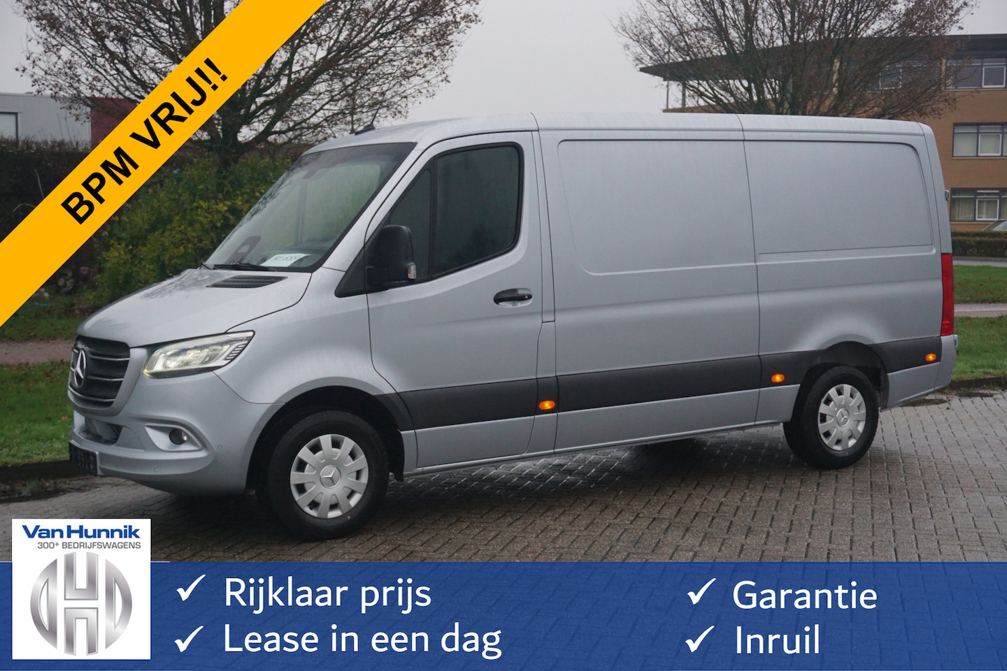 Mercedes-Benz Sprinter - 317CDI Pro L2H1 BPM VRIJ!! 10.25" Mbux Navi, Cam, Gev. Stoel, 3.5T Trekhaak, LED!! NR. 659 - AutoWereld.nl