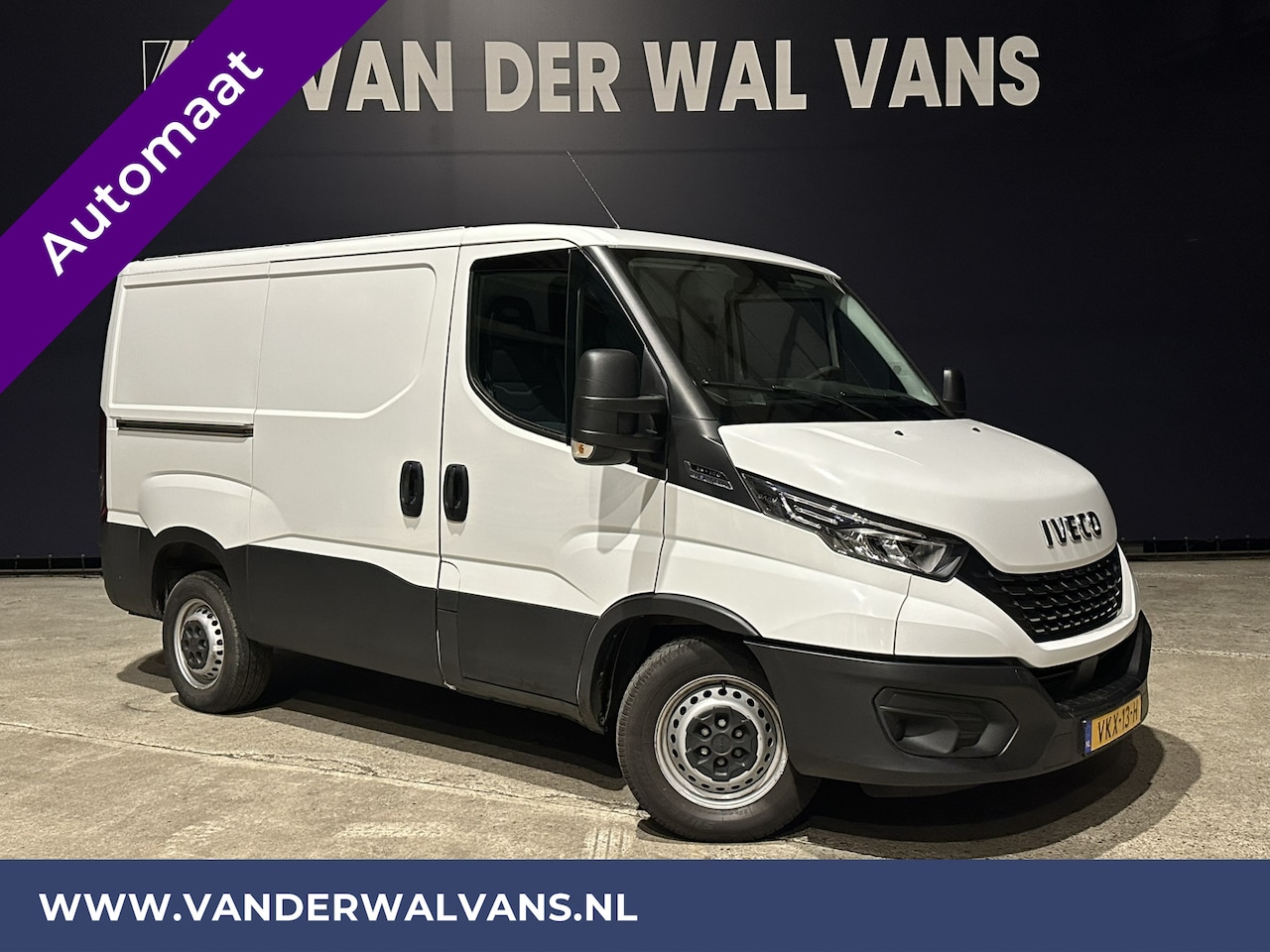 Iveco Daily - 35S16V 160pk Automaat 3500kg Trekhaak L1H1 Euro6 Airco | Camera | LED Chauffeursstoel, Cru - AutoWereld.nl