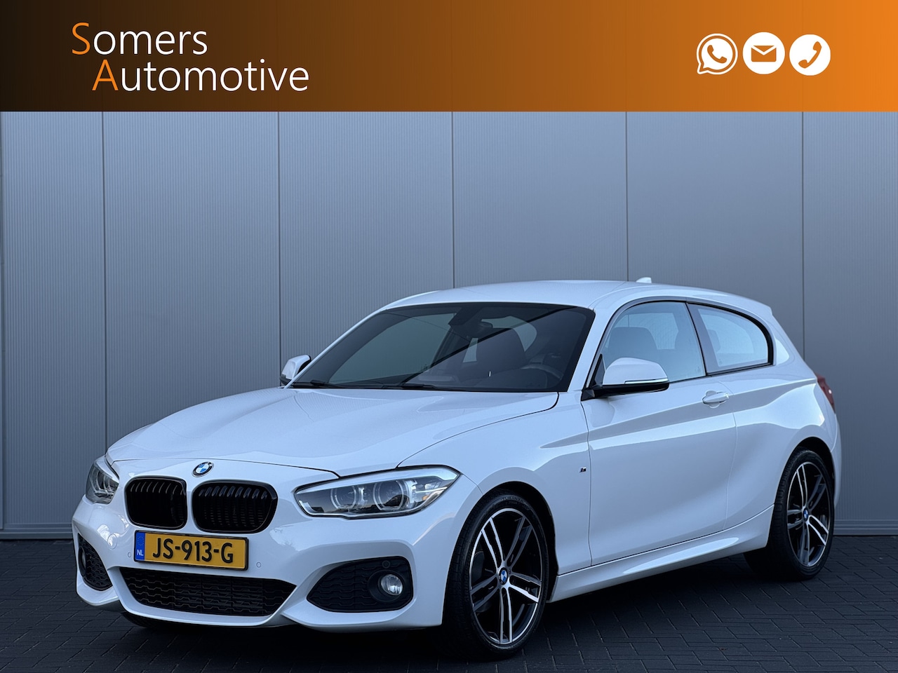 BMW 1-serie - 118i M Sport Shadow | 18" | Navigatie | LED | Stoelverwarming - AutoWereld.nl