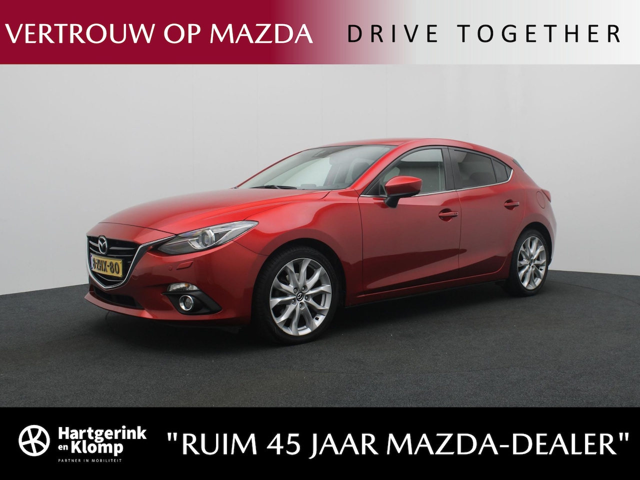 Mazda 3 - 2.0 SkyActiv-G GT-M automaat met afneembare trekhaak : dealer onderhouden - AutoWereld.nl