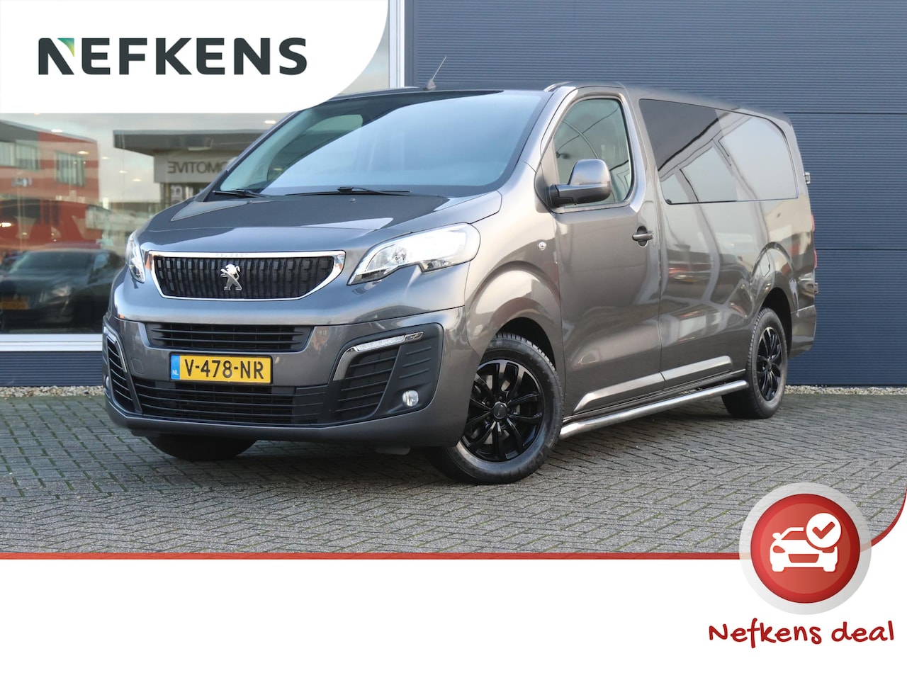 Peugeot Expert - 231S 2.0 DC BlueHDI 120pk Premium Pack | Halfleer | Trekhaak | AppleCarPlay | Sidebars | B - AutoWereld.nl