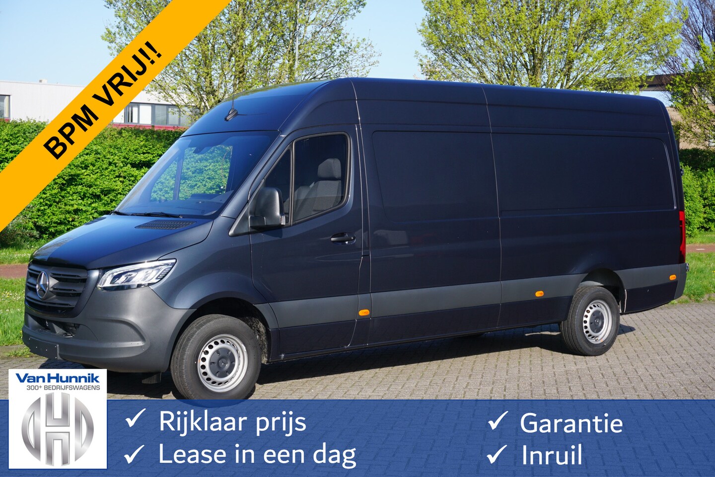 Mercedes-Benz Sprinter - 317CDI L3H2 BPM VRIJ!! Airco, 7" Mbux, Camera, LED, 9G-Tronic!! NR. 488 - AutoWereld.nl