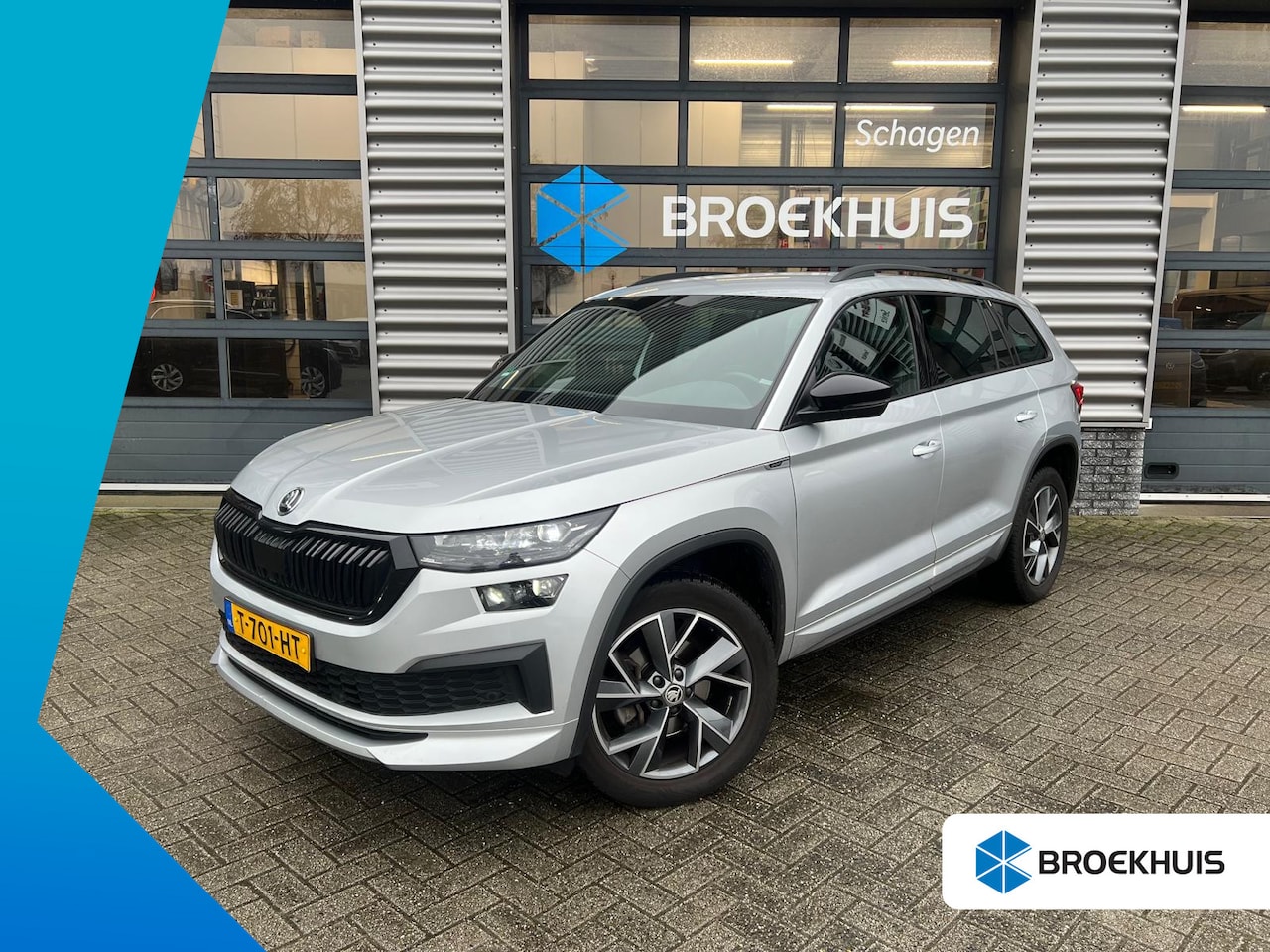 Skoda Kodiaq - 1.5 TSI 150 pk Sportline Business 7pers. 7-DSG | Trekhaak wegklapbaar | Elektrisch verstel - AutoWereld.nl