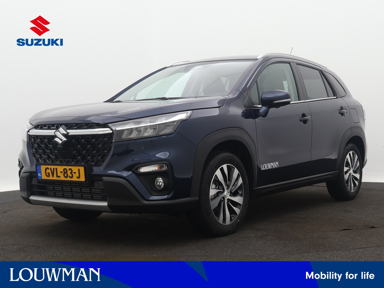 Suzuki S-Cross - 1.4 Boosterjet Style Smart Hybrid | Luxe uitvoering | Navigatie | 360 Camera | LM velgen | - AutoWereld.nl