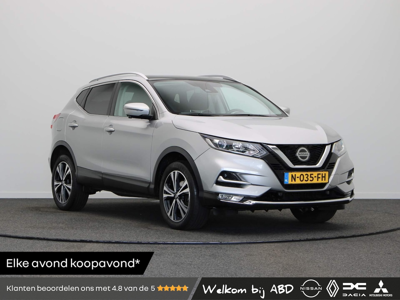 Nissan Qashqai - 140pk DIG-T N-Connecta | Panoramadak | 360 Graden Camera | Key-Less Entry | Cruise Control - AutoWereld.nl