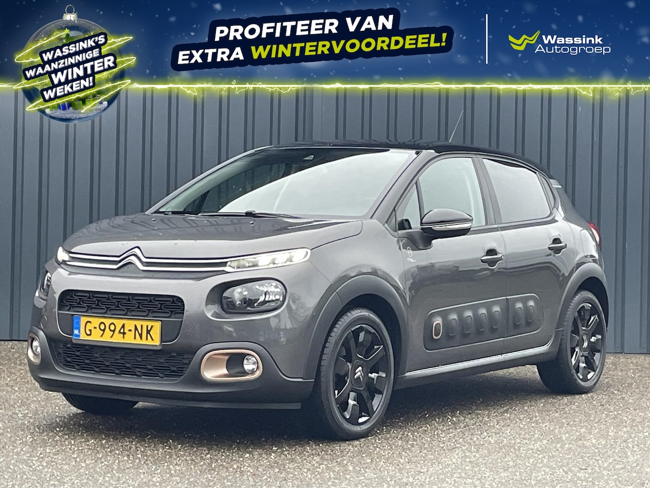 Citroën C3 Origin - 1.2 PureTech 82pk S&S Origins | Navigatie | Camera | Cruise Control | Climate Control | 17 - AutoWereld.nl