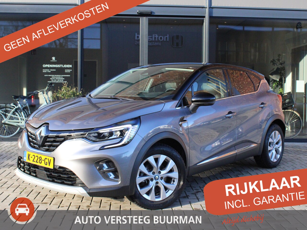 Renault Captur - 1.6 E-Tech Plug-in Hybrid 160 Business Camera achter, Navigatie. - AutoWereld.nl