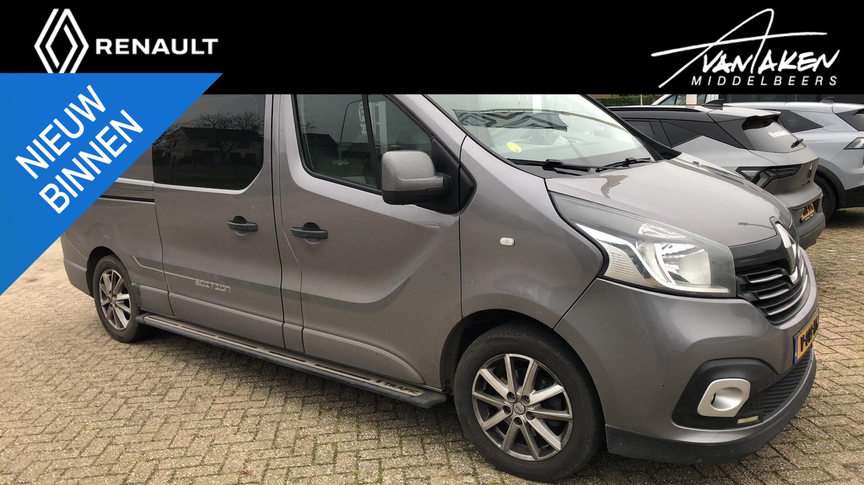 Renault Trafic - 1.6 dCi T29 L2H1 DC Formula Edition Energy 1.6 dCi T29 L2H1 DC Formula Edition Energy - AutoWereld.nl