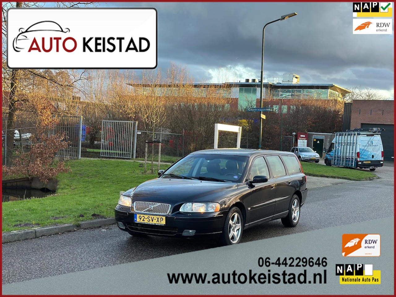 Volvo V70 - 2.4 LPG/G3 LEDER/CLIMA/CRUISE! YOUNGTIMER! - AutoWereld.nl