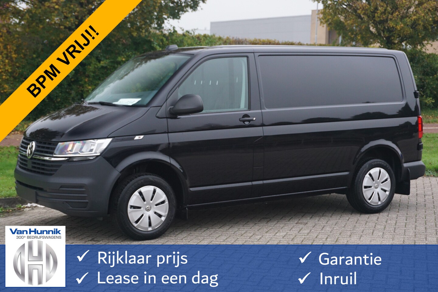 Volkswagen Transporter - T6.1 2.0TDI 150PK BPM VRIJ!! Navi, Airco, Cruise, Betimmering!! NR. 454 - AutoWereld.nl