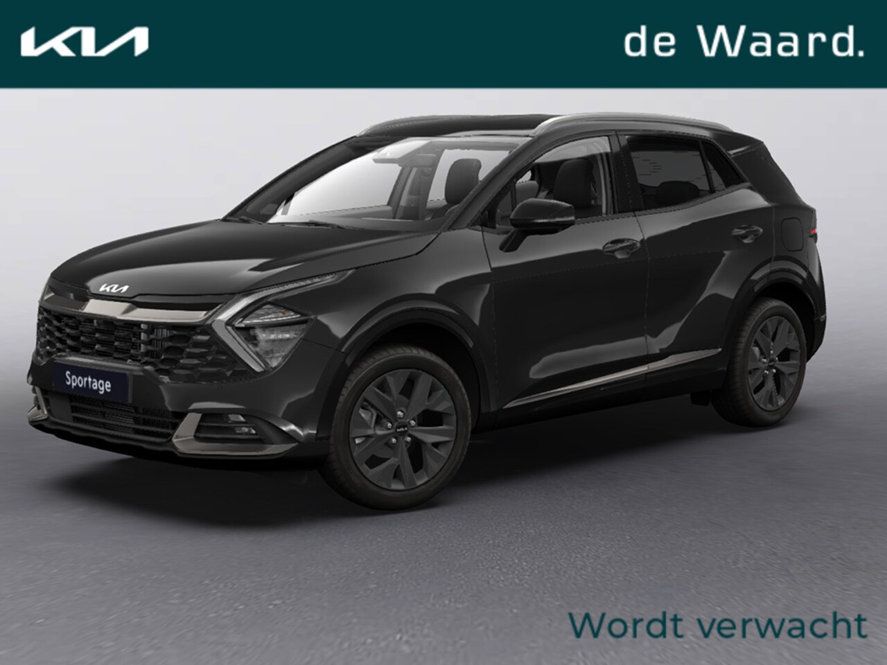 Kia Sportage - 1.6 T-GDi Hybrid Dark Edition | €3.000,- inruilvoordeel | Suede bekleding | Stoel- en stuu - AutoWereld.nl