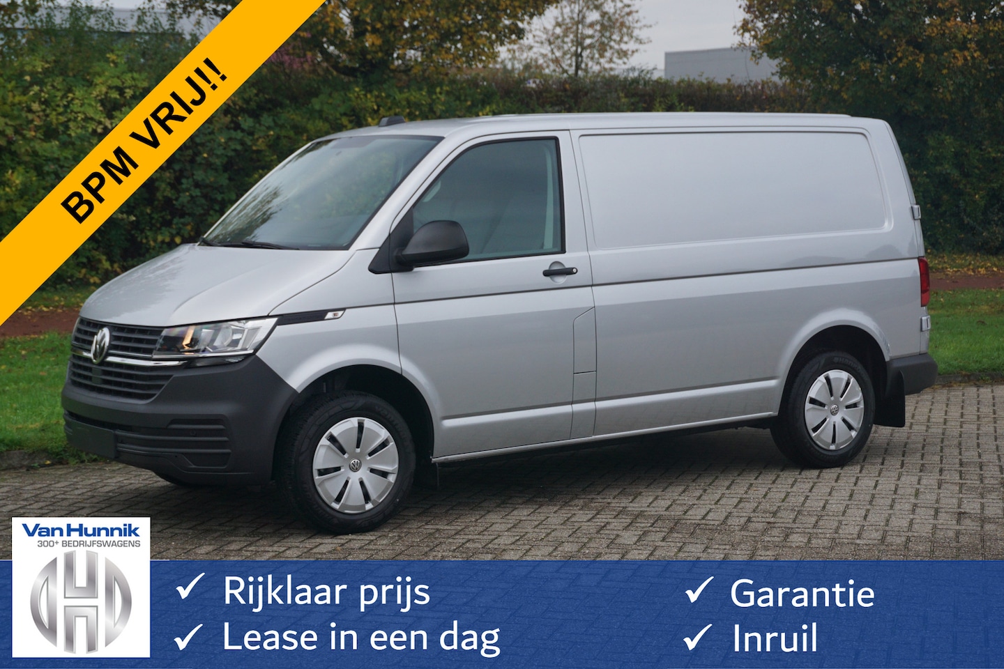 Volkswagen Transporter - T6.1 2.0TDI 150PK DSG Navi, Airco, PDC, Betimmering!! NR. 456 - AutoWereld.nl