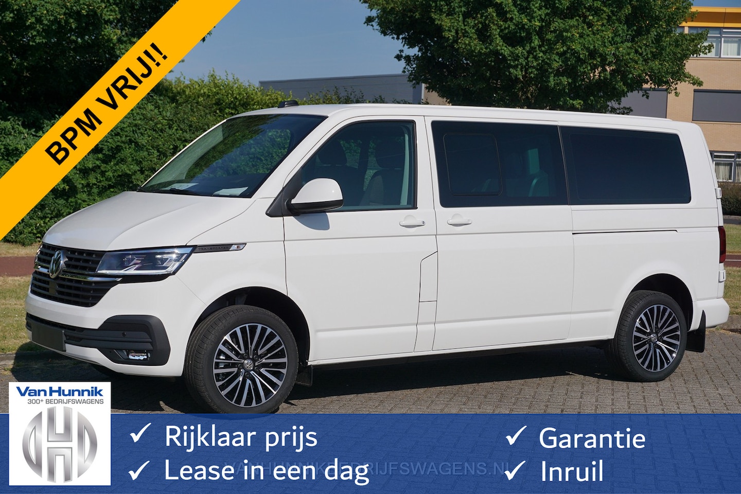 Volkswagen Transporter - DC Highline 2.0TDI 204PK BPM VRIJ!! Navi, Camera, Cruise, LED, 18" LM!! NR. 554 - AutoWereld.nl