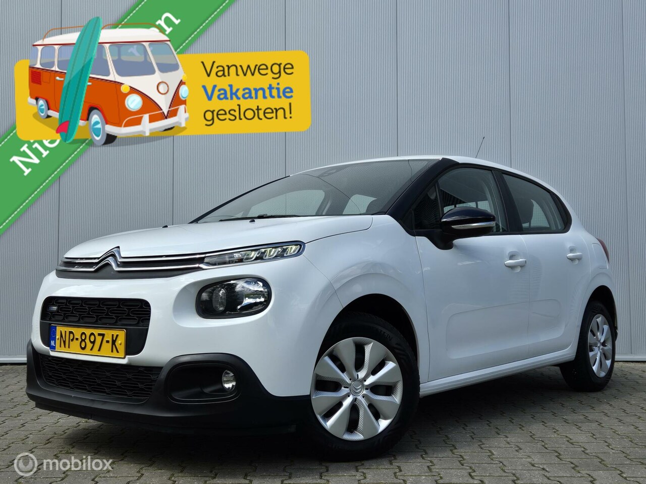 Citroën C3 - 1.2 PURETECH FEEL/AIRCO/LED/RIJSTROOKSENSOR/CRUISE/BLUETOOTH/AUX - AutoWereld.nl