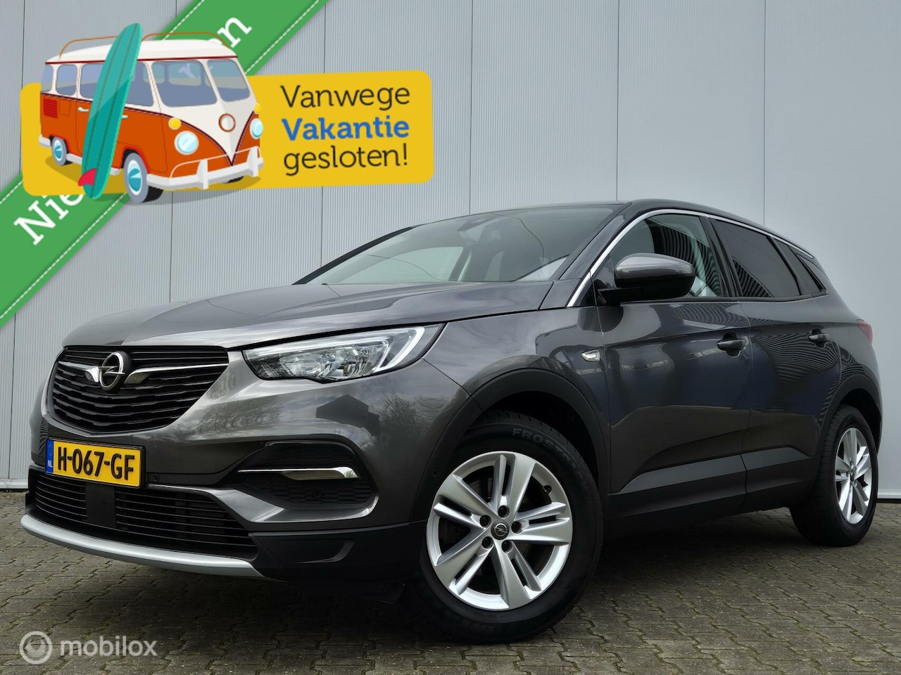 Opel Grandland X - 1.2 TURBO EXECUTIVE AUTOMAAT/KEYLESS/ELEKTRISCHE KLEP/TREKHAAK/HALF LEDER - AutoWereld.nl