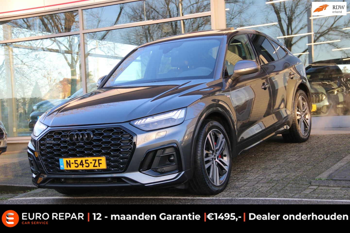 Audi Q5 Sportback - 55 TFSI e S-LINE PANO-DAK LUCHTVERING! - AutoWereld.nl