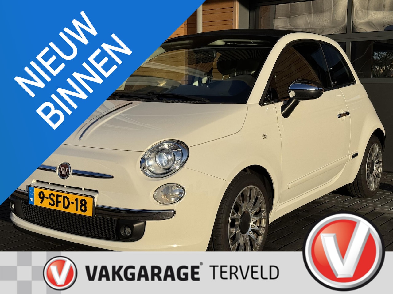 Fiat 500 C - 0.9 TwinAir 0.9 TwinAir,85PK,Lounge,Leer,Clima,Pdc, - AutoWereld.nl