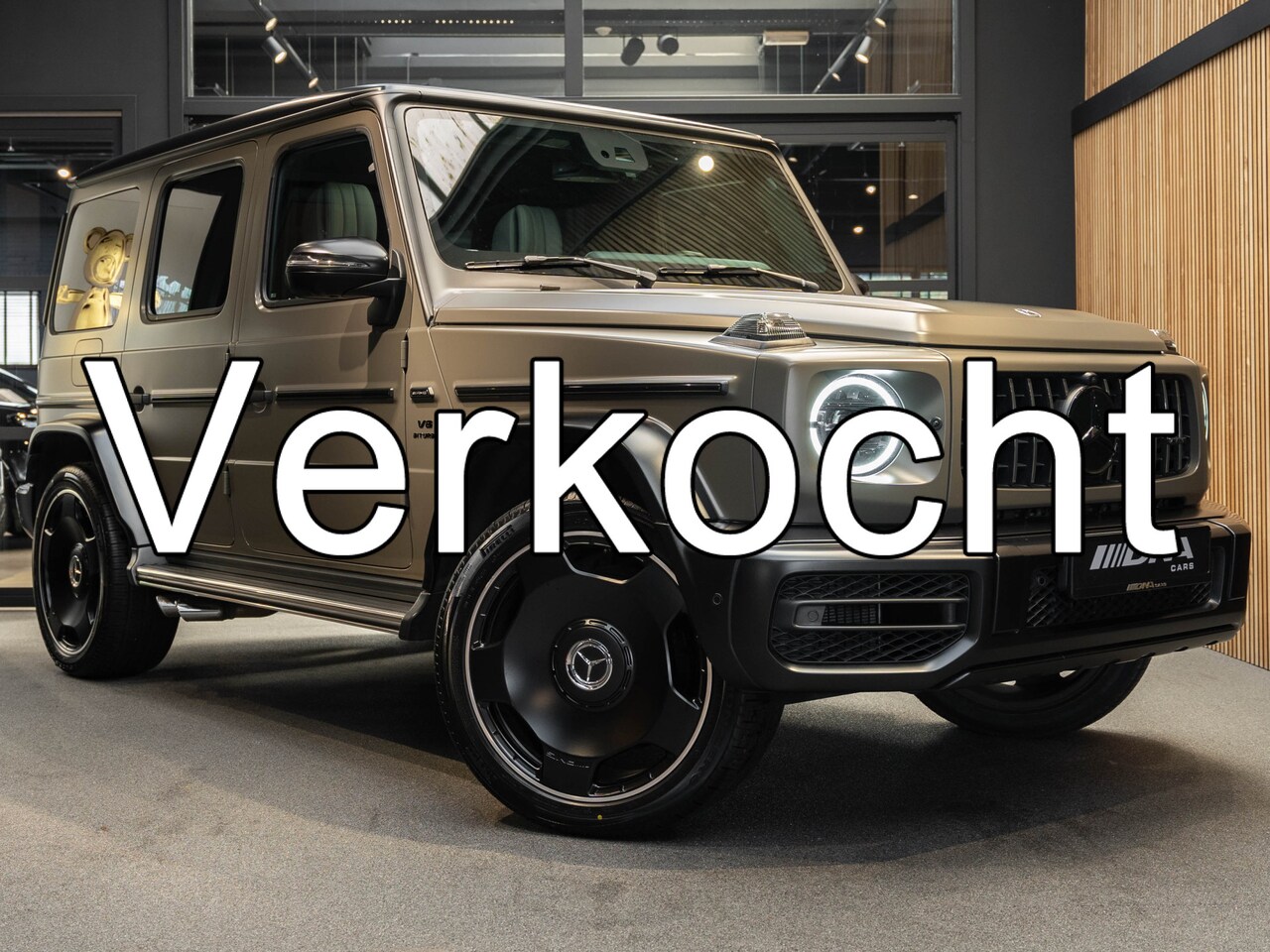 Mercedes-Benz G-klasse - 63 AMG Magno Nappa Leder G 63 V8 Biturbo Burmester Pano - AutoWereld.nl