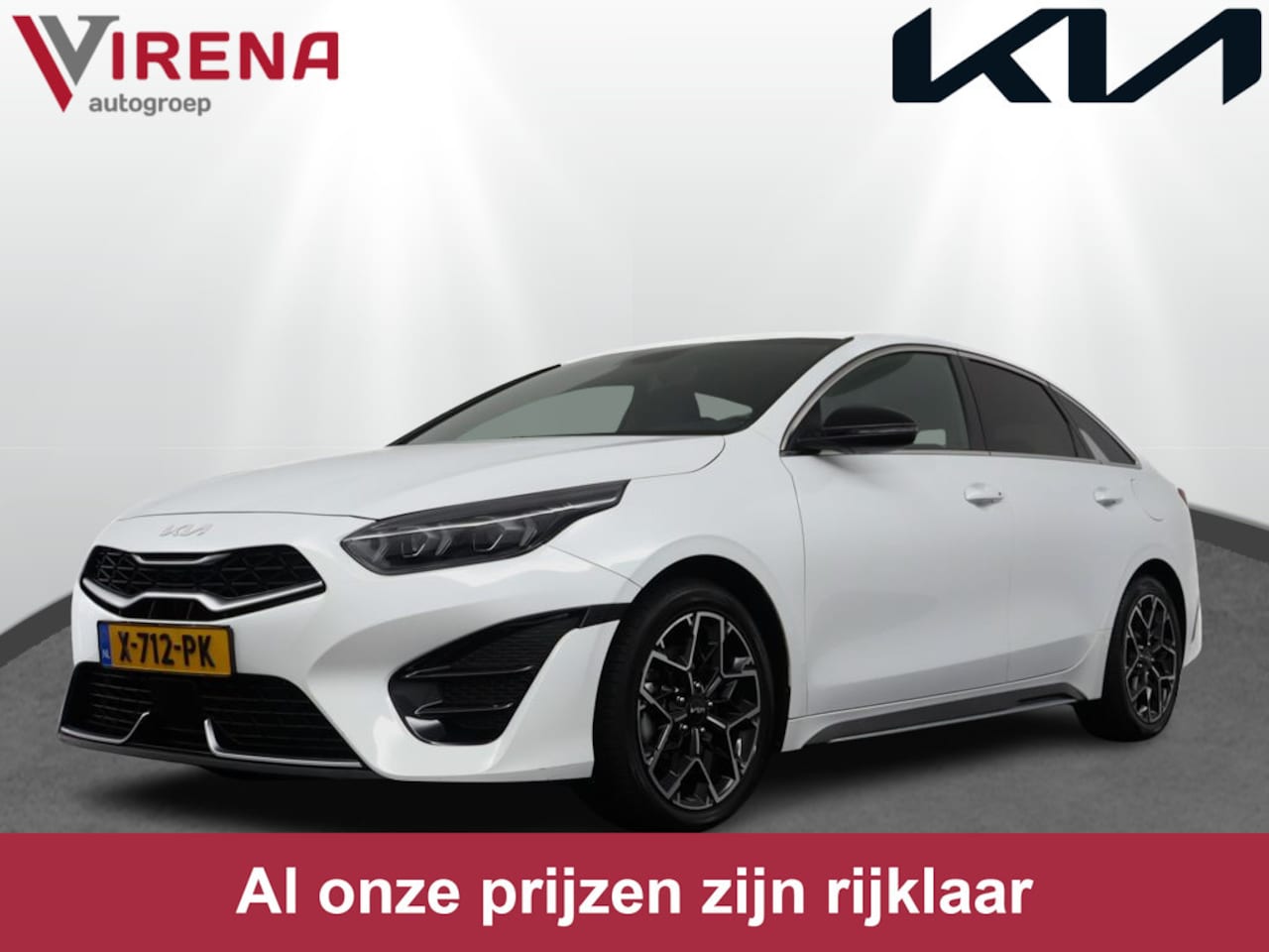 Kia Pro cee'd - 1.5 T-GDi GT-Line Automaat - Navigatie - Cruise Control - Stoel-/stuurverwarming - Climate - AutoWereld.nl