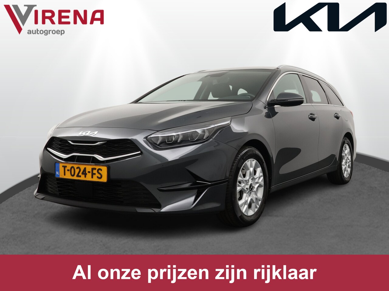 Kia Cee'd Sportswagon - Ceed 1.5 T-GDi MHEV DynamicPlusLine Automaat - Adaptief Cruise Control - Led - Navigatie - - AutoWereld.nl