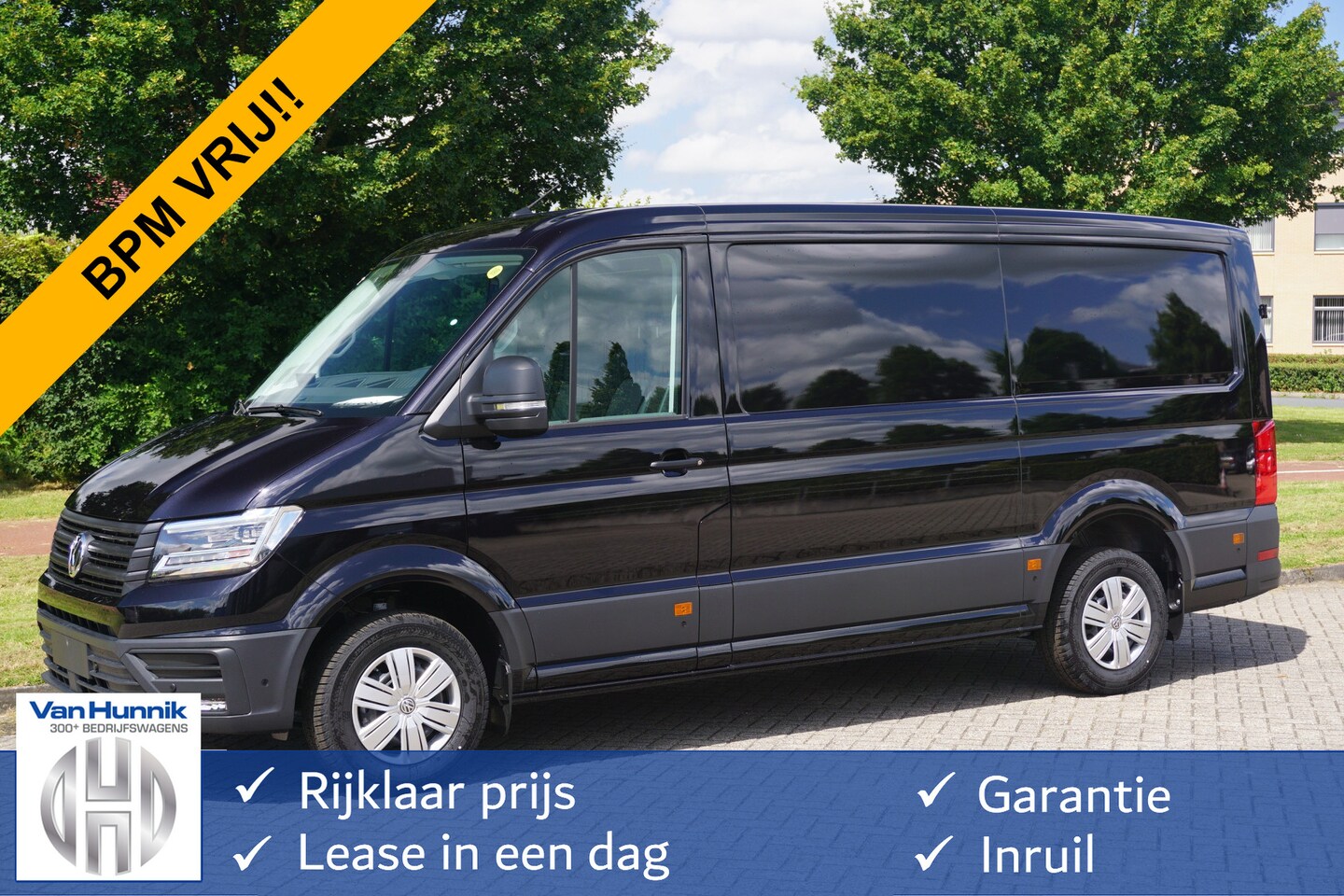 Volkswagen Crafter - 35 177PK L3H2 AUT Facelift 13" Navi, Camera, Gev. Stoel, LED!! NR. 825 - AutoWereld.nl