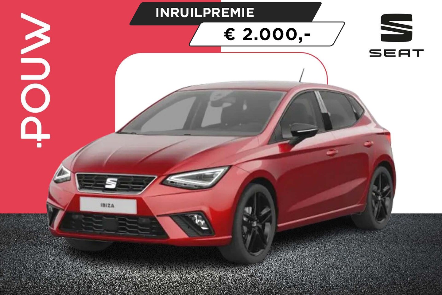 Seat Ibiza - 1.0 TSI 95pk FR Business Connect | Achteruitrijcamera | Parkeersensoren - AutoWereld.nl