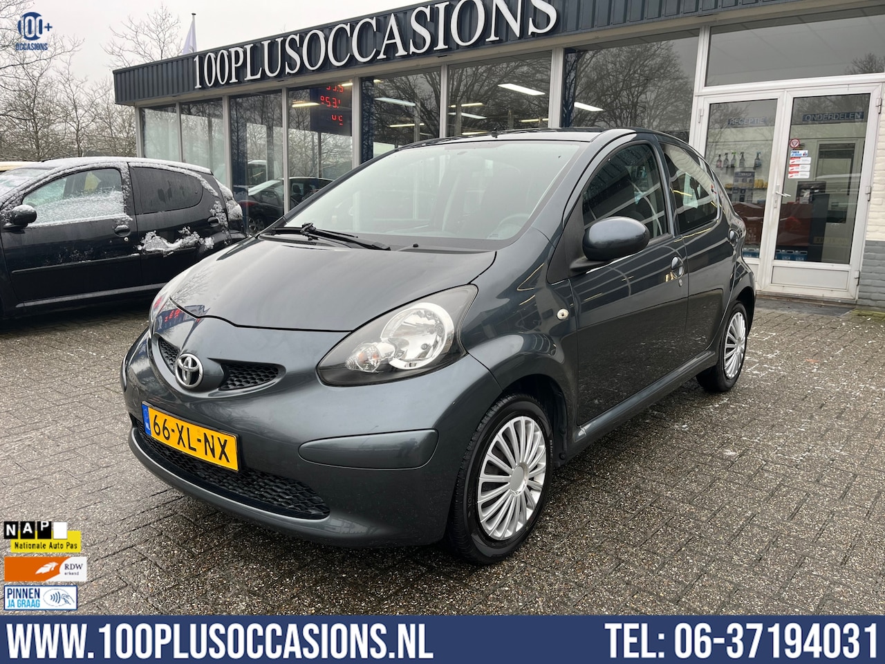 Toyota Aygo - 1.0-12V + 1e eigenaar, volledig onderhouden, zeer zuinig, nap - AutoWereld.nl