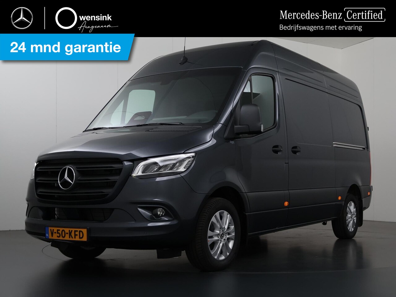 Mercedes-Benz Sprinter - 319 CDI L2 H2 Select | Aut. | Dubbele Schuifdeur | Mistlampen | Navigatie | Led koplampen - AutoWereld.nl