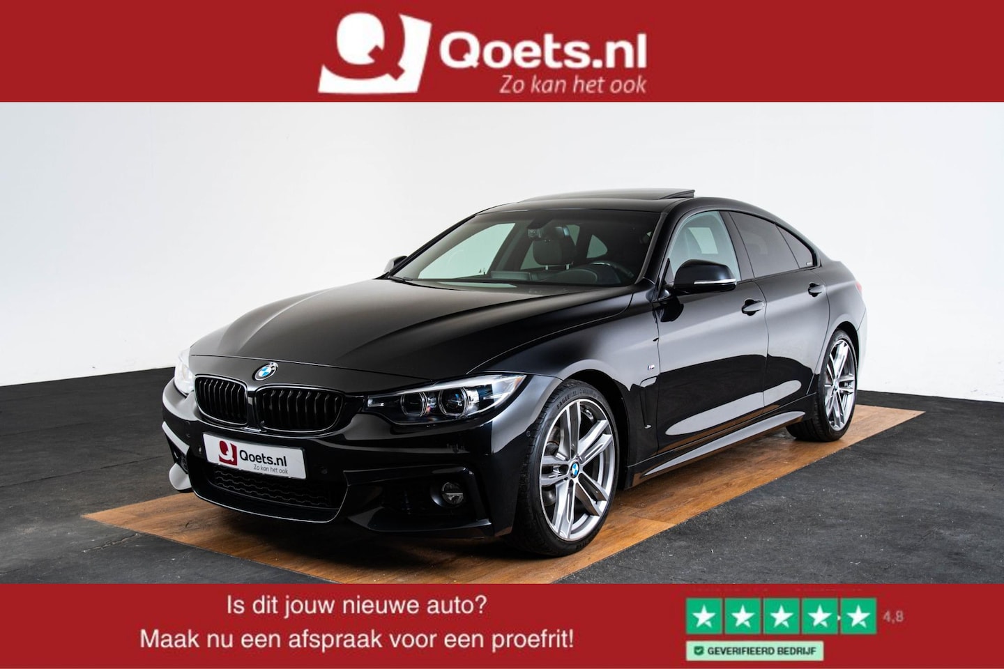 BMW 4-serie Gran Coupé - 420i High Executive Edition M Sport - Schuif/kantel dak - Park Assistant - Cruise Control - AutoWereld.nl