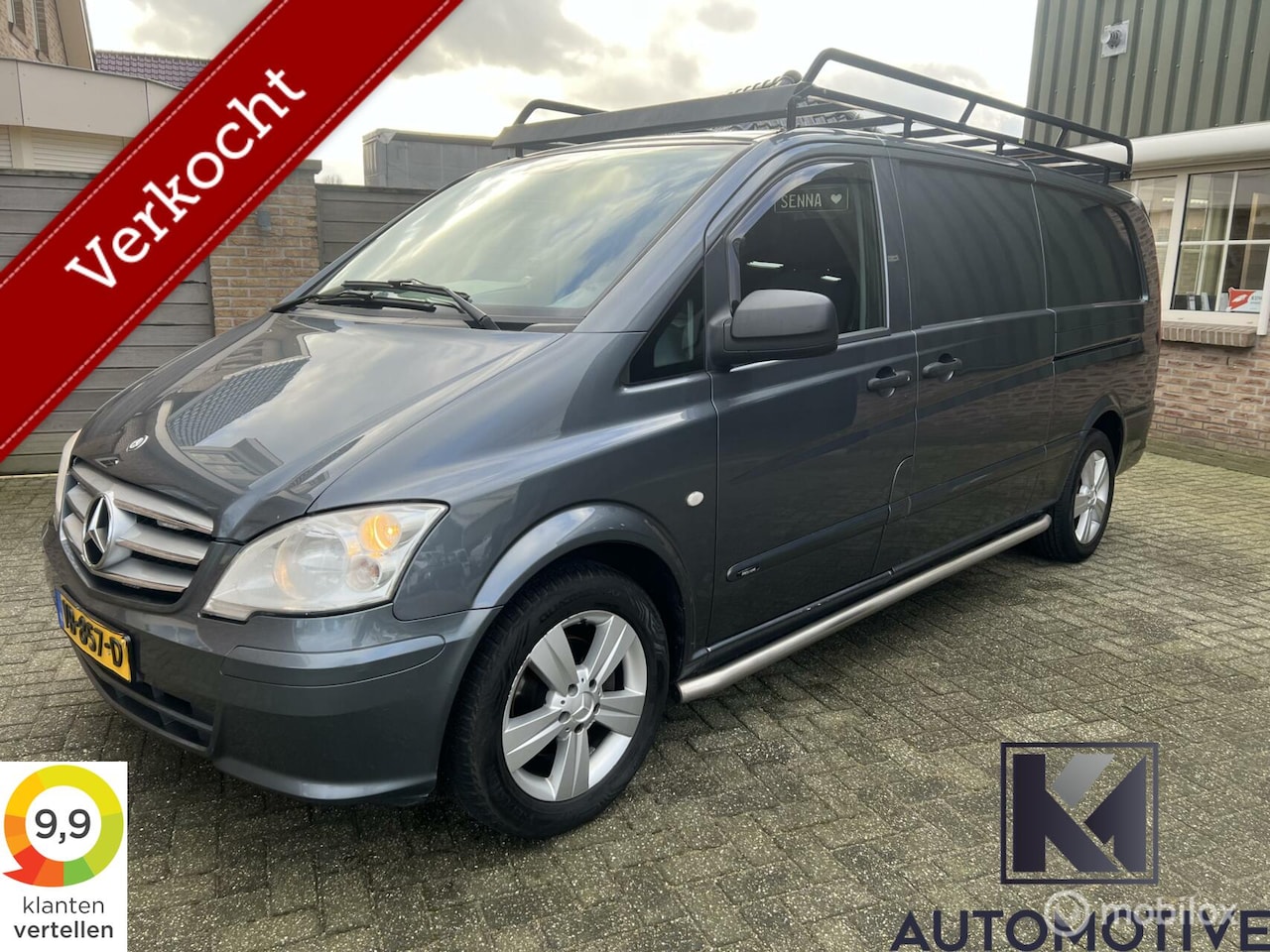 Mercedes-Benz Vito - Bestel 116 CDI XL Exclusive|Automaat|2x Schuifdeur|EURO5|NAP - AutoWereld.nl