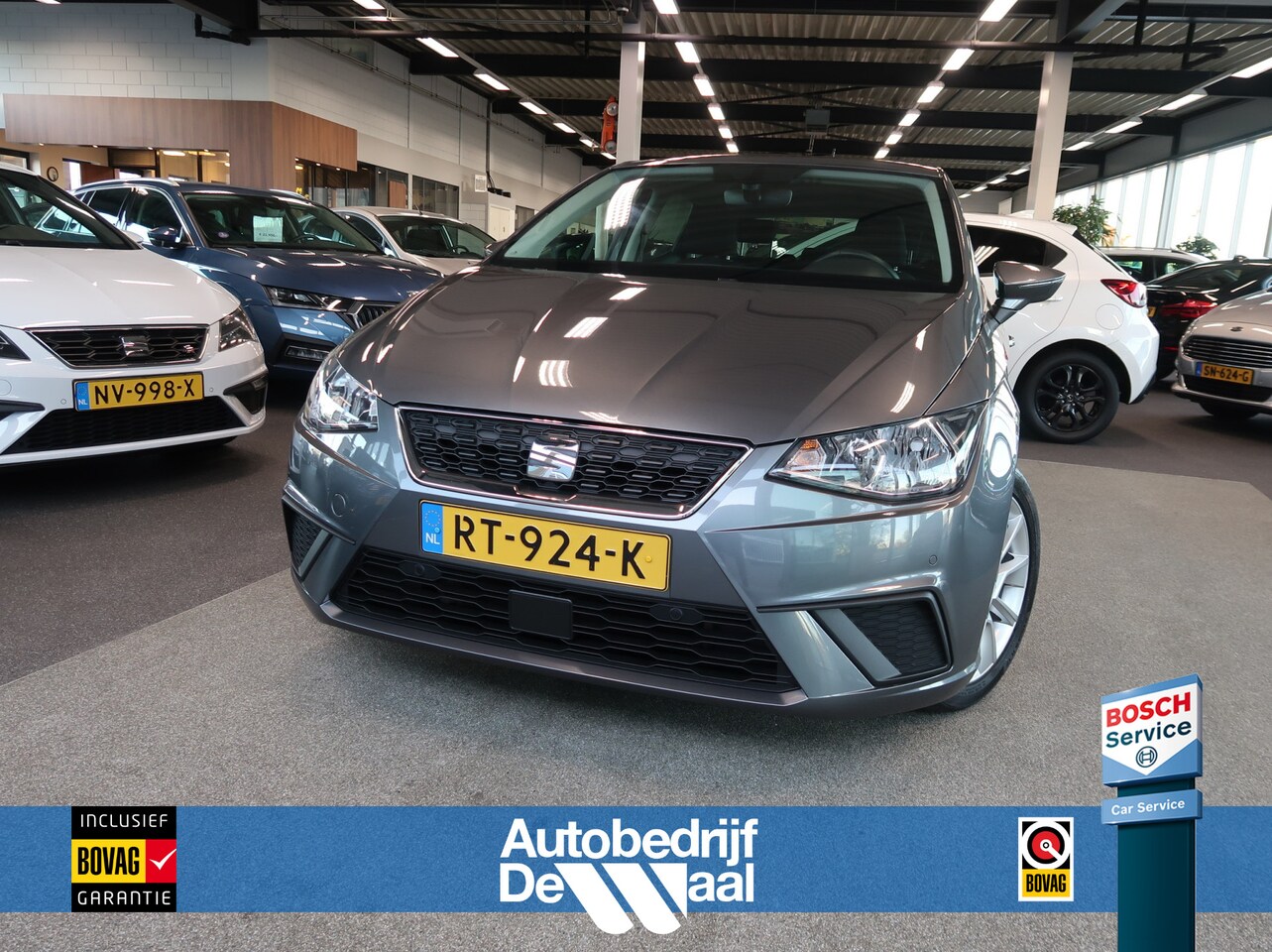 Seat Ibiza - 1.0 TSi 95pk Style Business Intense 5-drs. 17INCH/CAMERA/CARPLAY/NAVI/ADAPT.CRUISE/PDC - AutoWereld.nl