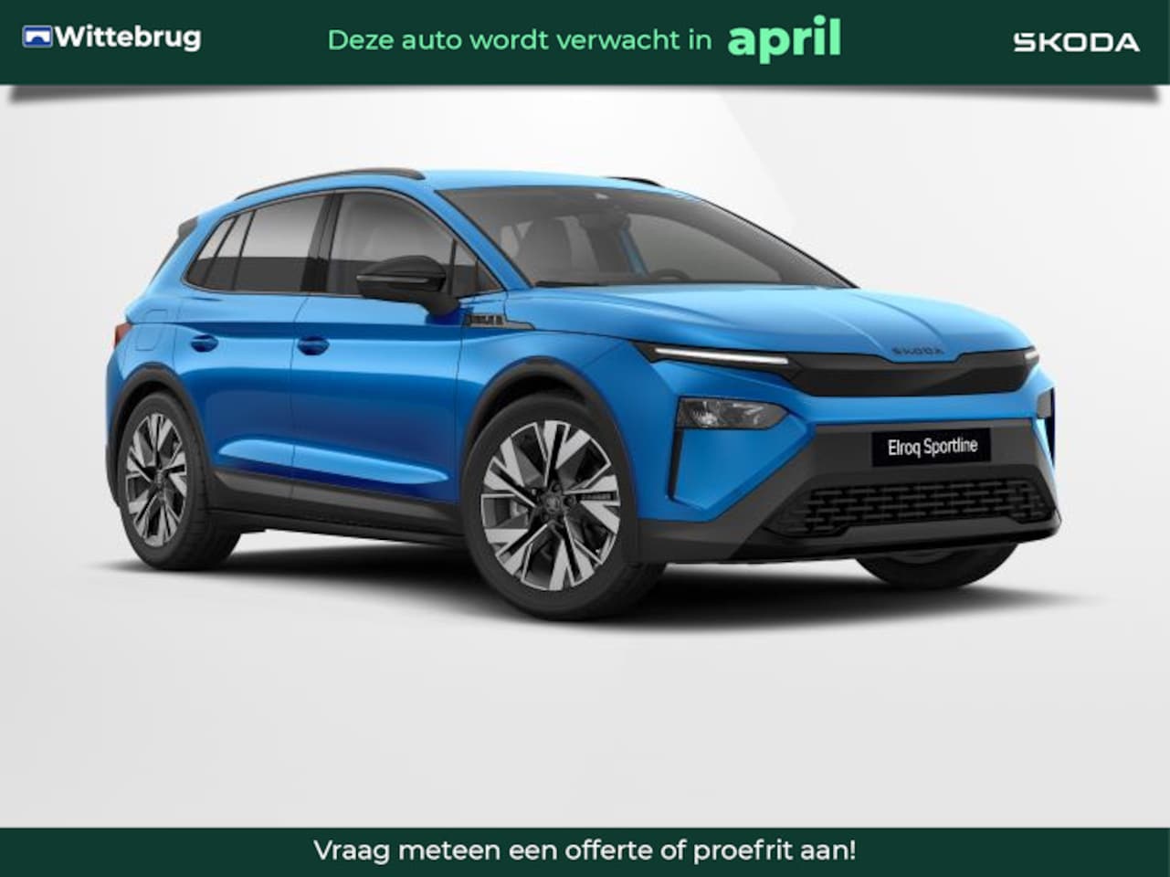 Skoda Elroq - 85 Sportline Edition Advanced Business Upgrade Plus Pakket / Trekhaak Wegklapbaar - AutoWereld.nl