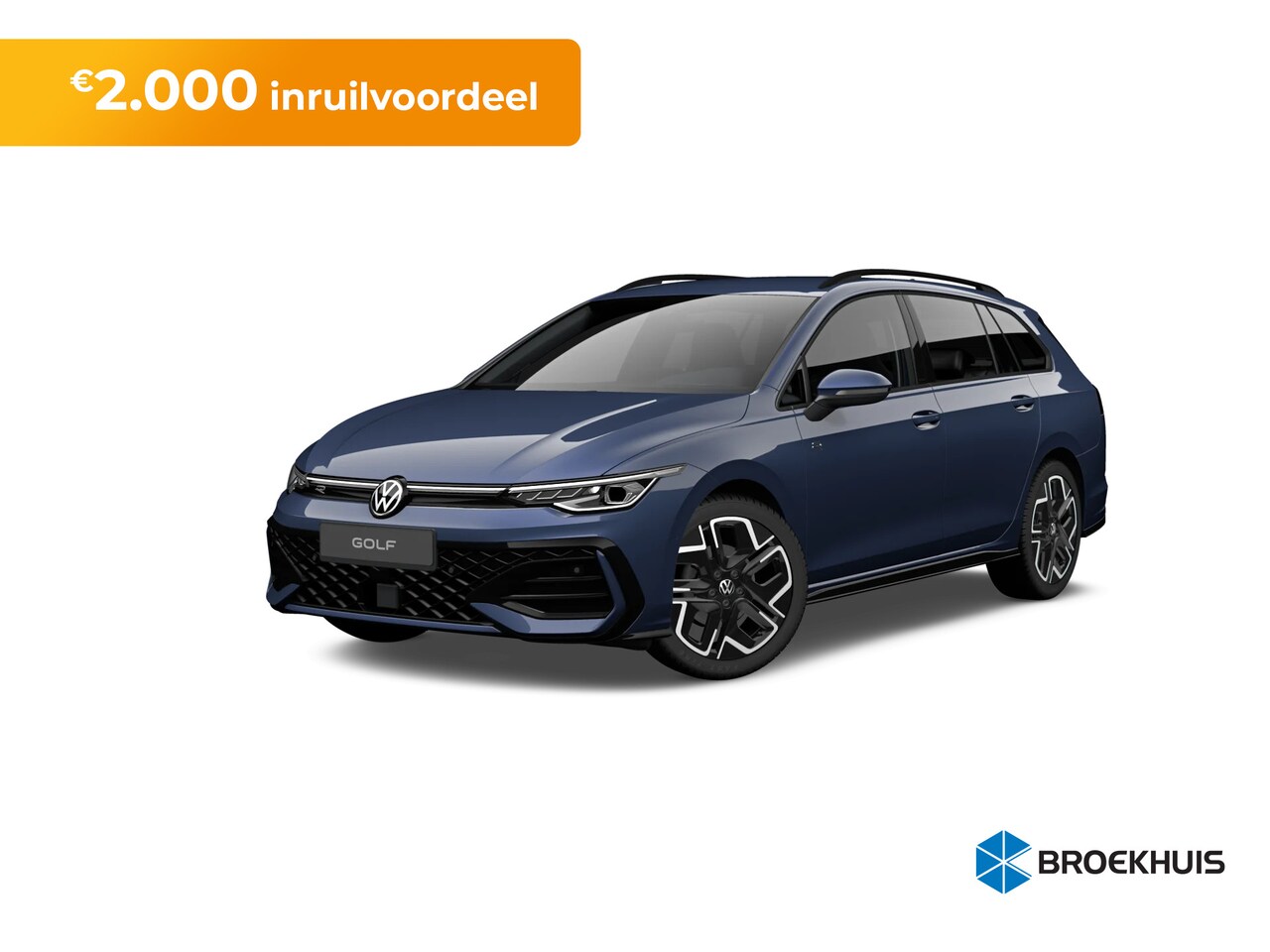 Volkswagen Golf Variant - 1.5 eTSI 116 7DSG R-Line Edition Inclusief €2000,- inruilvoordeel | 'App-Connect' draadloz - AutoWereld.nl