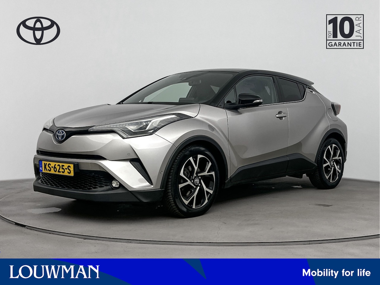 Toyota C-HR - 1.8 Hybrid Bi-Tone Plus | JBL | Navigatie | Climate Control | Cruise Control Adaptief | Pa - AutoWereld.nl