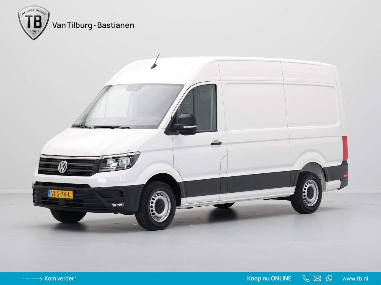 Volkswagen Crafter - 35 2.0 TDI 140pk L3H3 Comfortline Airco Bluetooth Cruise Voorruitverwarming - AutoWereld.nl