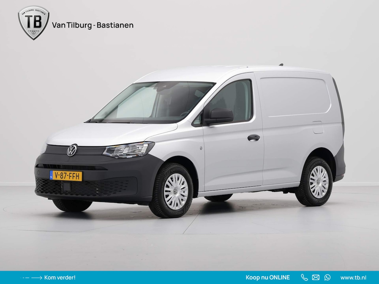 Volkswagen Caddy Cargo - 2.0 TDI 102pk Trend Navi via App Airco Cruise Trekhaak - AutoWereld.nl