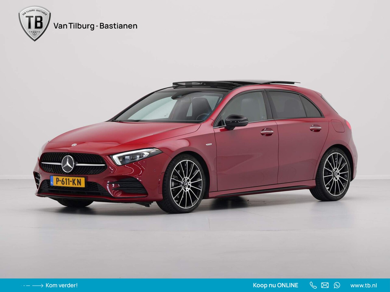 Mercedes-Benz A-klasse - 180 Business Solution AMG Panorama Camera Stoelverwarming Navigatie 114 - AutoWereld.nl