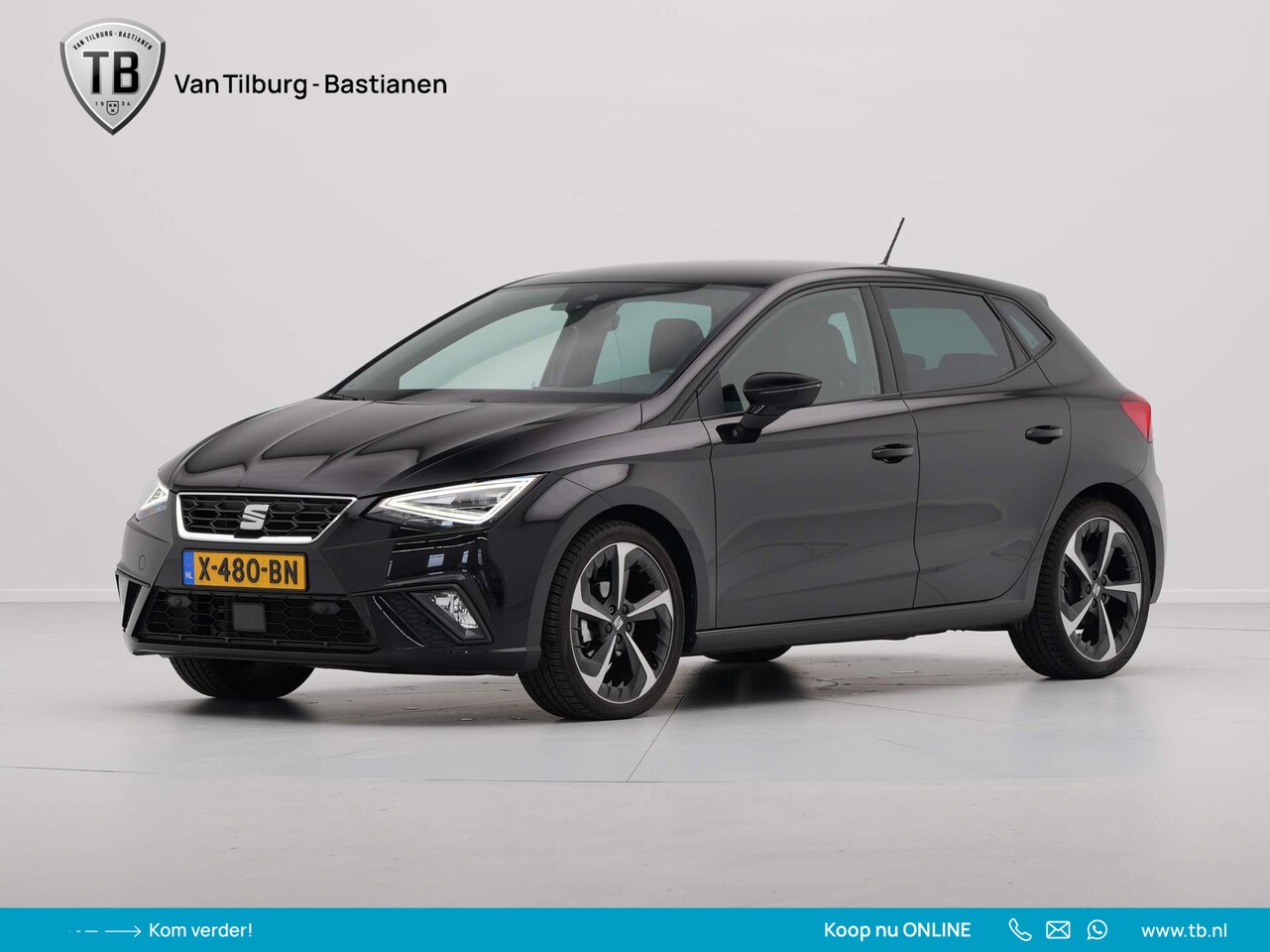 Seat Ibiza - 1.0 EcoTSI 96pk FR Business Intense Virtual cockpit, Navigatie pakket, parkeersensoren voo - AutoWereld.nl