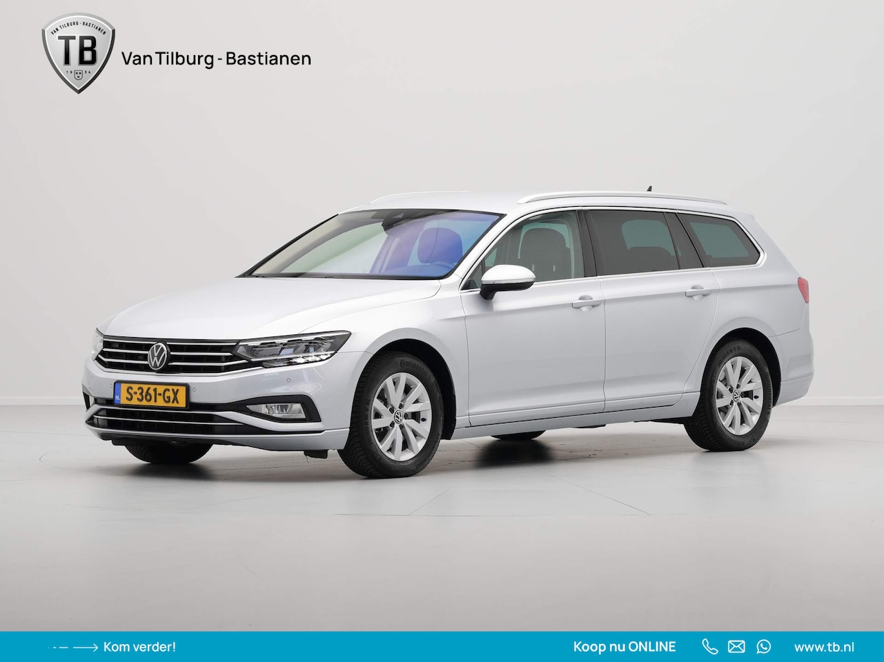 Volkswagen Passat Variant - 1.5 TSI 150pk DSG Business Navigatie Camera Led Virtual Cockpit 220 - AutoWereld.nl