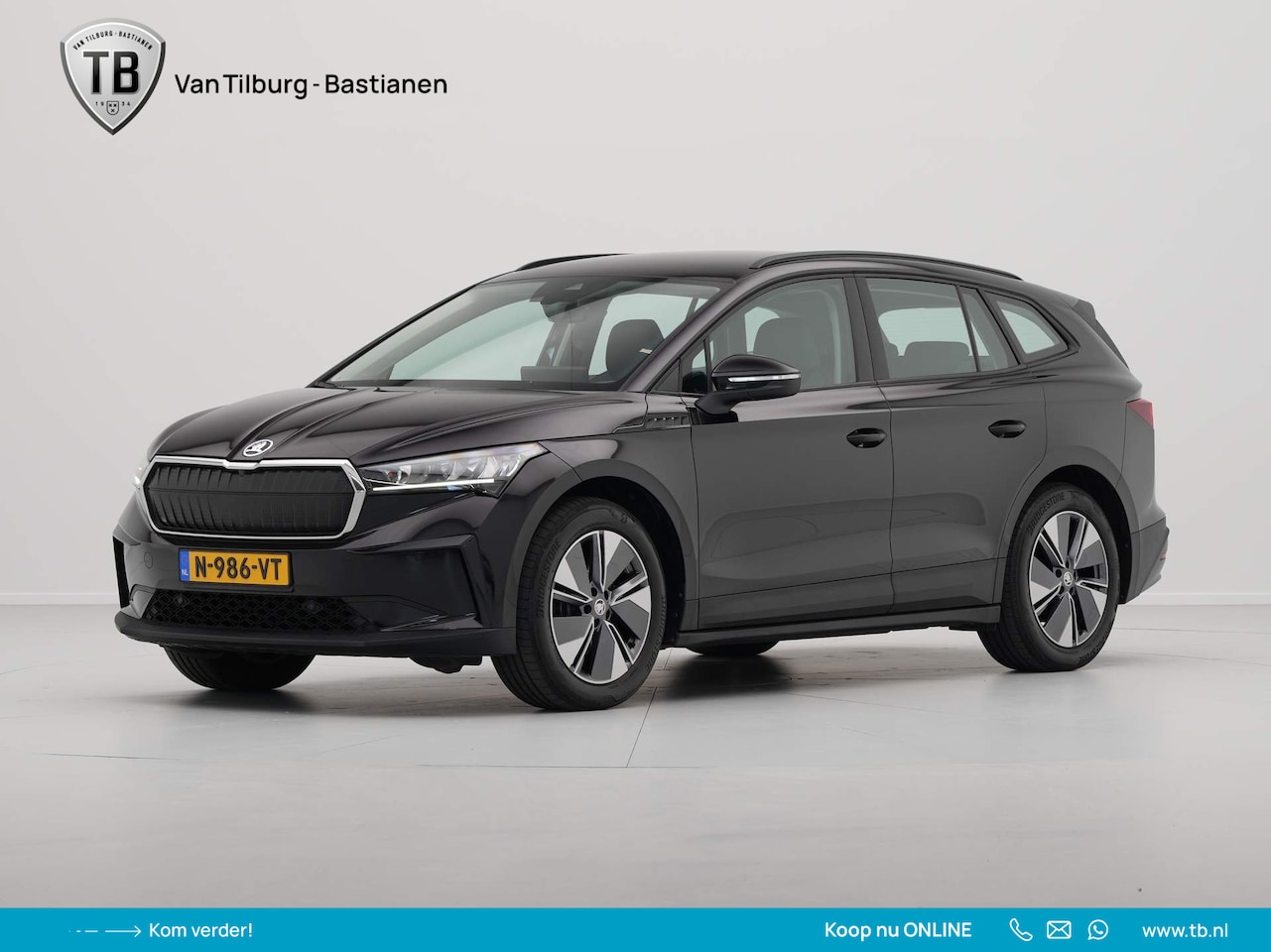 Skoda Enyaq iV - 60 Navi via App Cruise Half Leder 19" Lm Velgen 35 - AutoWereld.nl