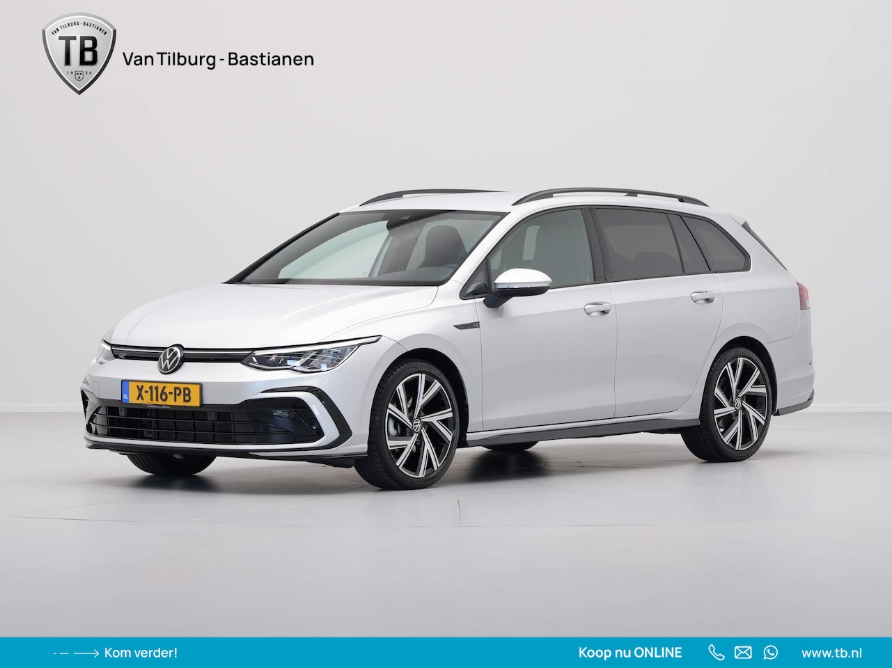 Volkswagen Golf Variant - 1.5 eTSI 130pk DSG R-Line Navigatie Pdc Clima Acc - AutoWereld.nl