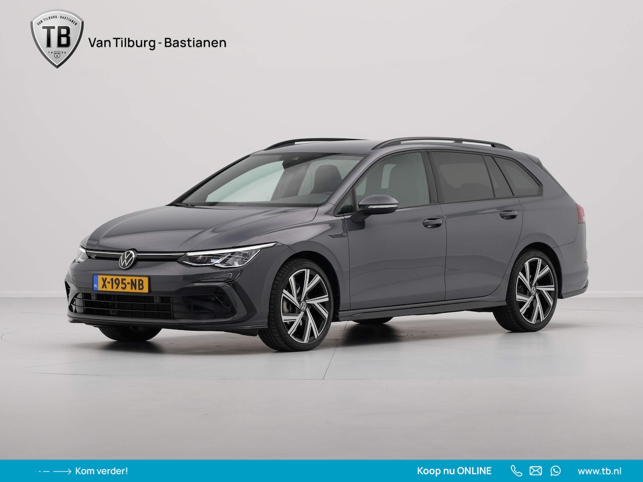 Volkswagen Golf Variant - 1.5 eTSI 130pk DSG R-Line Navigatie Pdc Clima Acc 123 - AutoWereld.nl