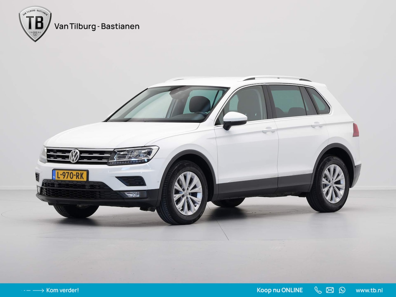 Volkswagen Tiguan - 1.5 TSI 150pk DSG ACT Comfortline Navigatie Camera Acc Stoelverwarming - AutoWereld.nl