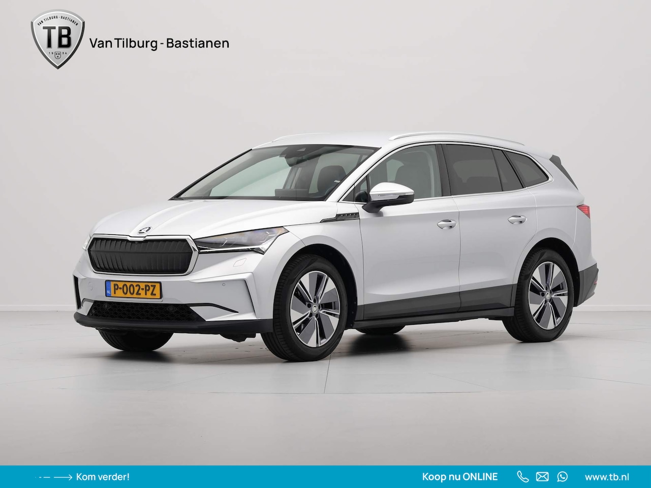 Skoda Enyaq iV - 60 First Edition Navigatie Camera Side Assist Stoelverwarming 112 - AutoWereld.nl