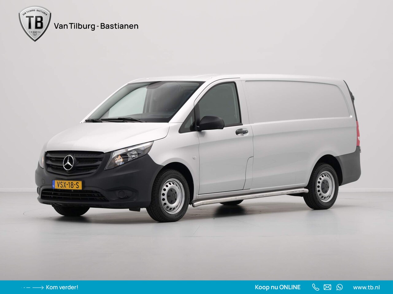 Mercedes-Benz Vito - 114 CDI Lang Navi via App Camera Cruise Bijrijdersbank - AutoWereld.nl